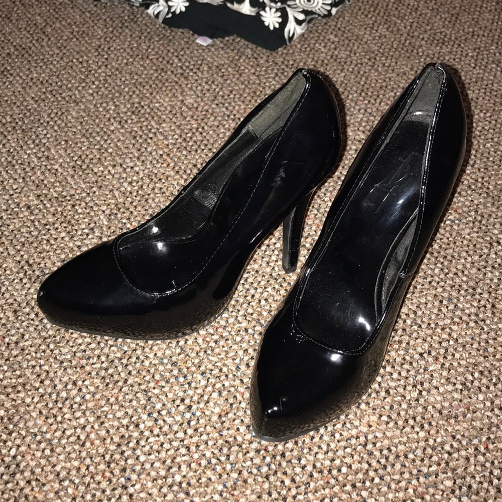 Black heels